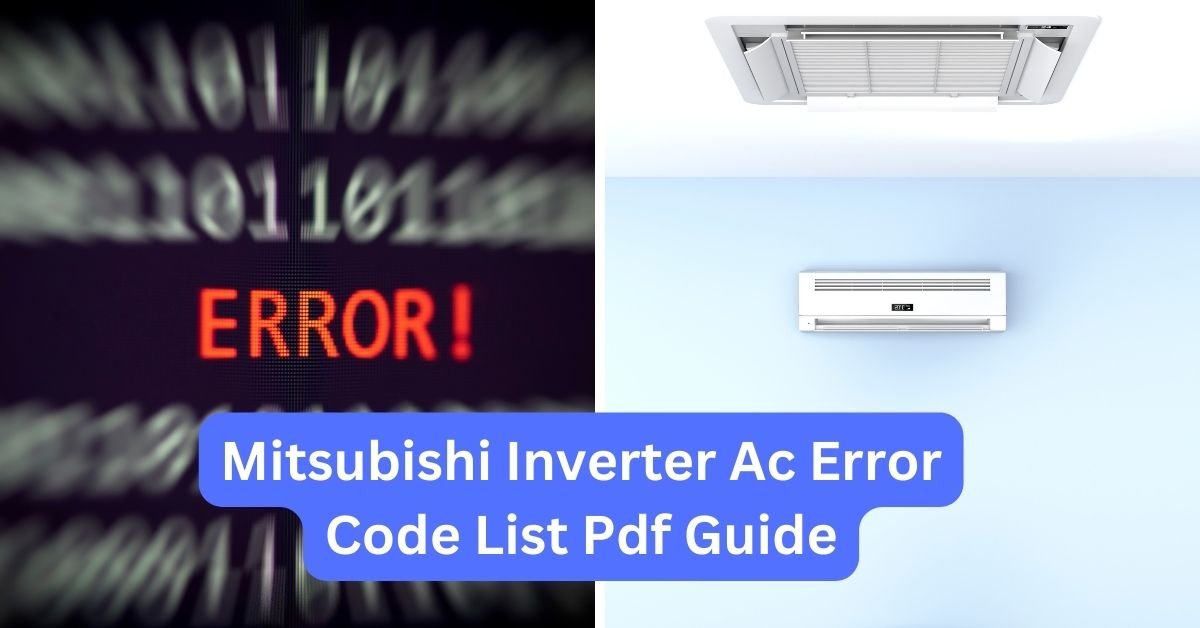 Mitsubishi Inverter Ac Error Code List Pdf Guide