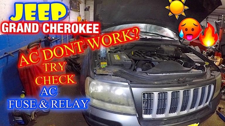 2006 Jeep Grand Cherokee Air Conditioner Problems: Troubleshooting Tips And Solutions