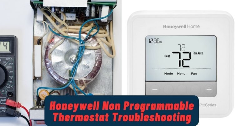 Honeywell Non Programmable Thermostat Troubleshooting