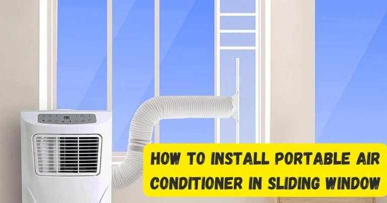 How To Install Portable Air Conditioner In Sliding Window