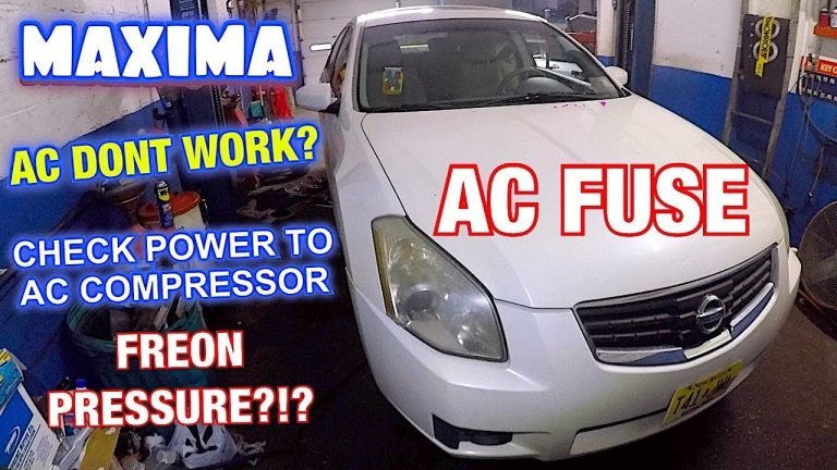 Nissan Maxima Air Conditioner Problems: Troubleshooting Tips For Optimal Cooling
