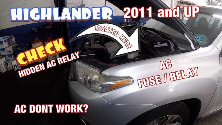 Troubleshooting Toyota Highlander Air Conditioner Problems: Expert Solutions
