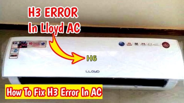 What Does H3 Mean On Air Conditioner? Explained By Experts